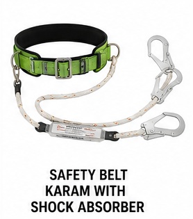 SAFETY BELT KARAM WITH SHOCK ABSORBER